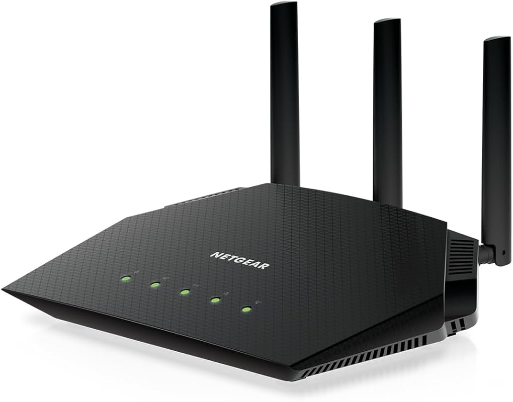 NETGEAR Nighthawk RAX36 WiFi 6 Router AX3000 Dual Band Gigabit Interne
