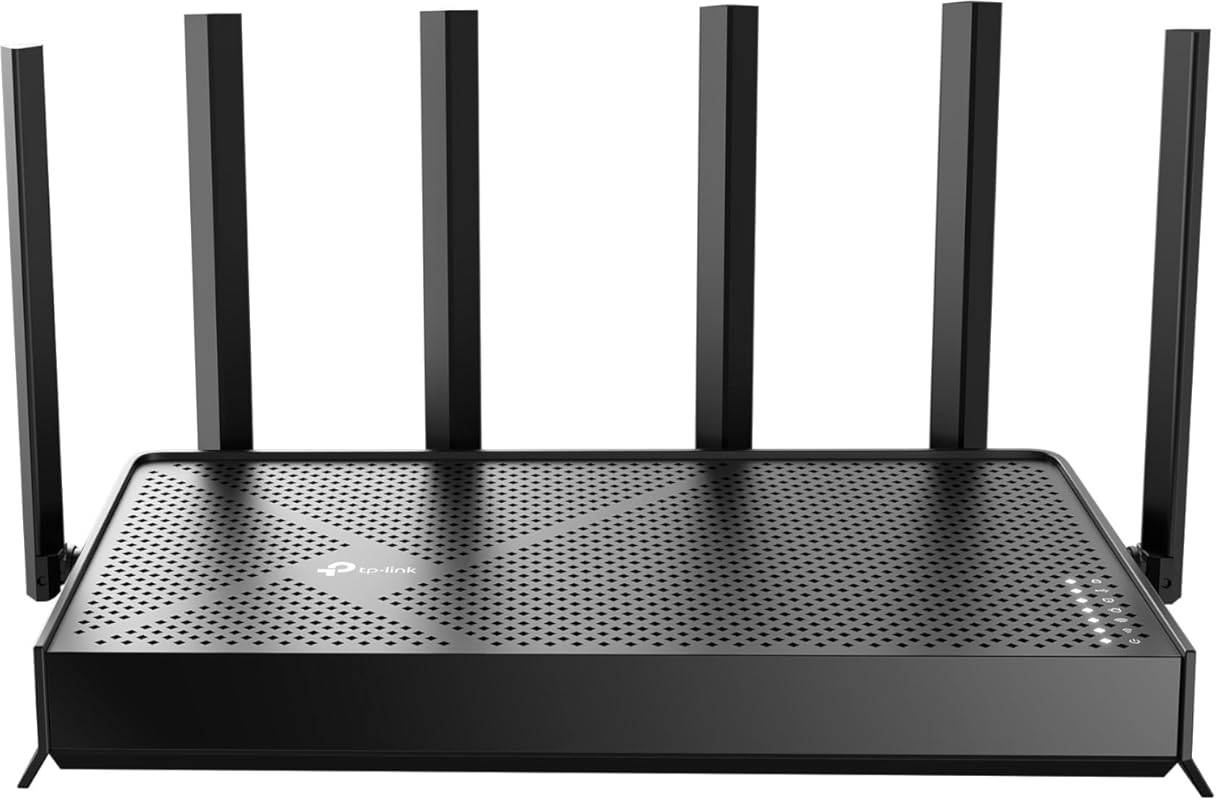 TP-Link Archer BE600 Wi-Fi 7 Router: Tri-Band BE9700, 10G and 2.5G Por