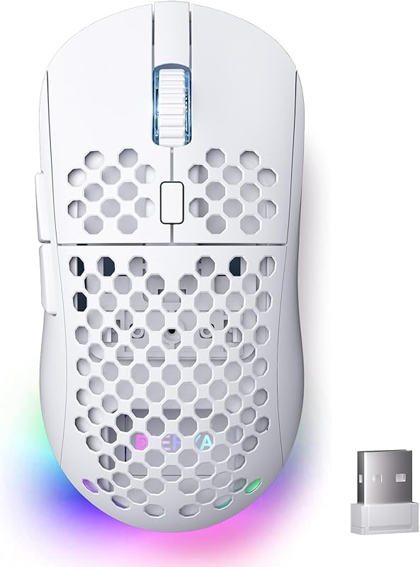 DIERYA Wireless Gaming Mouse: Lightweight, 24,000 DPI, 180-Hour Batter