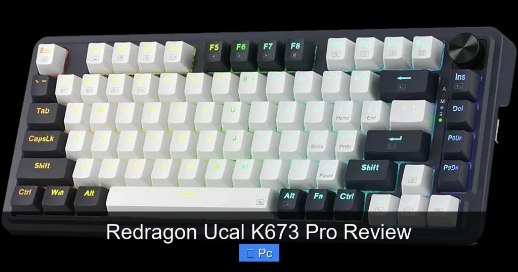 Redragon Ucal K673 Pro Review