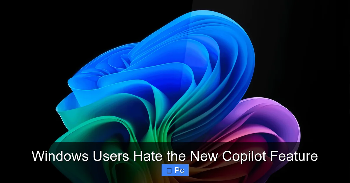 Windows Users Hate the New Copilot Feature