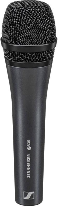 Sennheiser E 835 dynamic vocal microphone for professional recording a