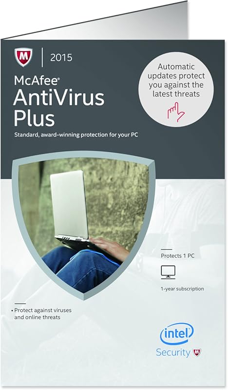 McAfee 2015 AntiVirus Plus 1 PC