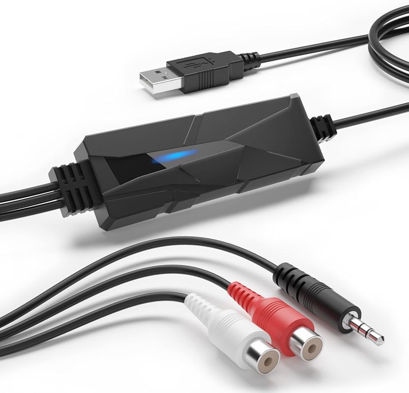 DriverGenius AudioXfer USB capture device for analog cassette to digit