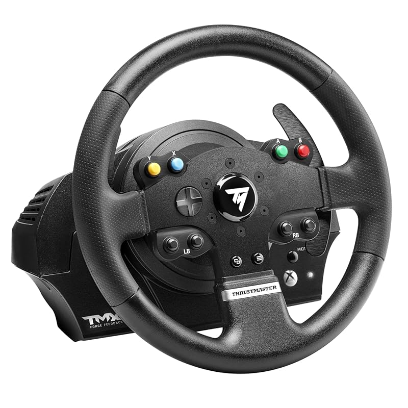 Thrustmaster TMX Racing Wheel with Force Feedback and Pedals for Xbox