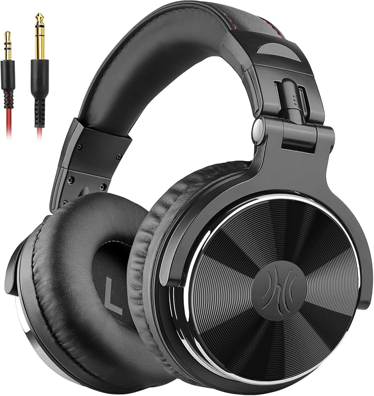 OneOdio Wired Over-Ear Studio Headphones with 50mm Drivers for Recordi