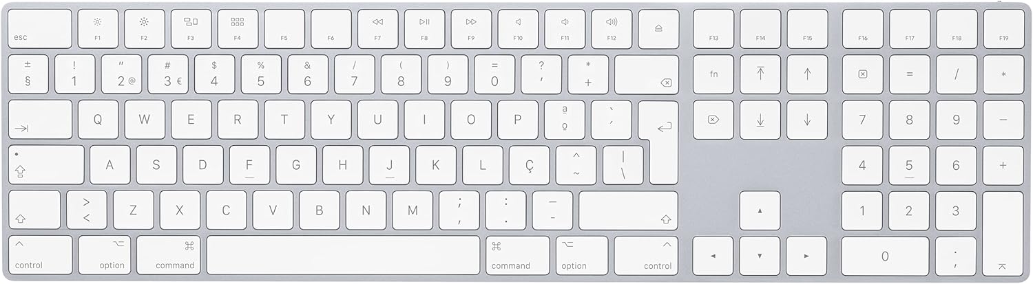 Apple Magic Keyboard with Numeric Keypad: Wireless, Bluetooth, Recharg