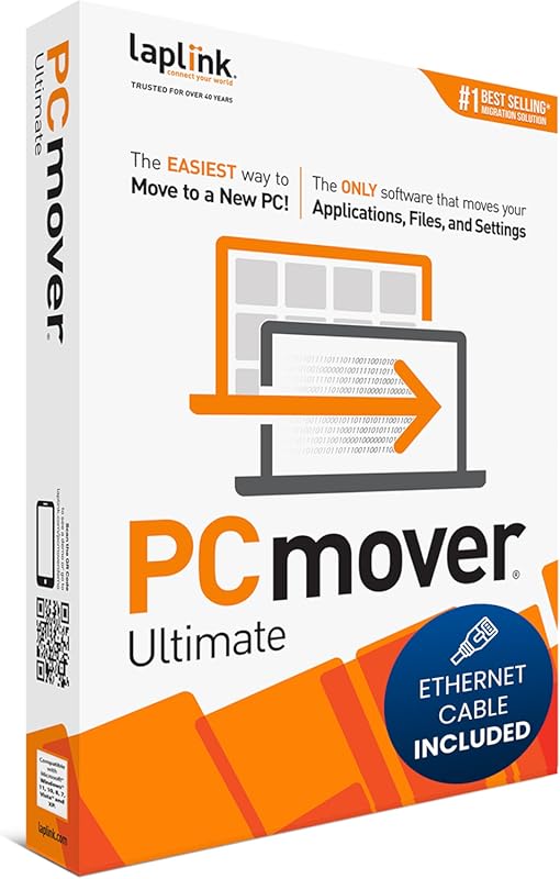 Laplink PCmover Ultimate 11: Transfer Apps, Files, and Settings to a N