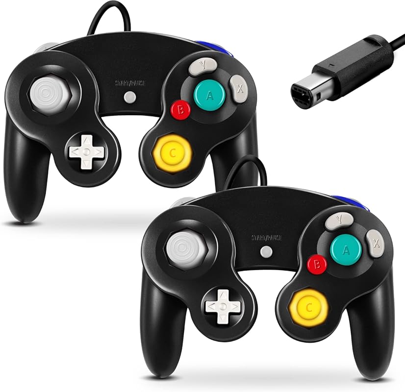 FIOTOK Gamecube Controller, Classic Wired Controller for Wii Nintendo 