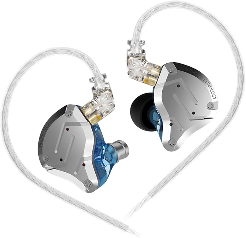 KZ ZS10 PRO Gaming Earbuds – 4BA+1DD hybrid drivers, HiFi clarity, imm