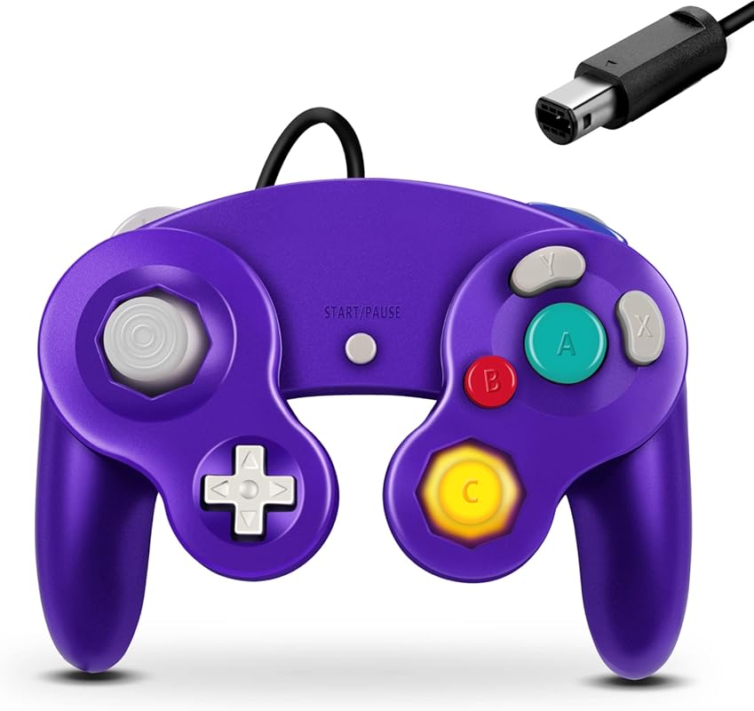 FIOTOK Gamecube Controller, Classic Wired Controller for Wii Nintendo 