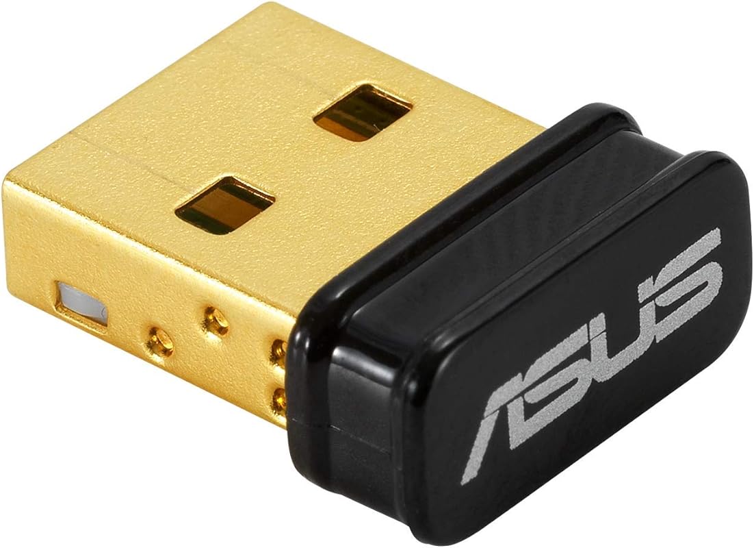 ASUS USB-BT500 USB Adapter with Ultra Small Design, Bluetooth 5, Backw