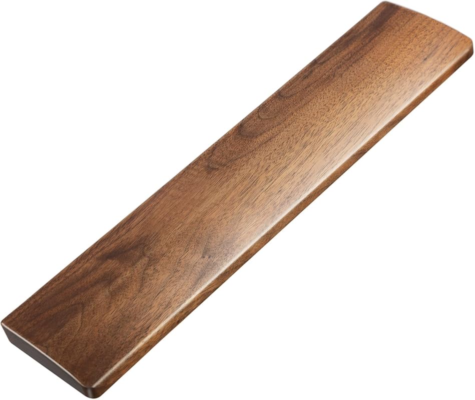 Faluber Wooden Wrist Rest, 17.3-inch Length and 20mm Thickness for Ful