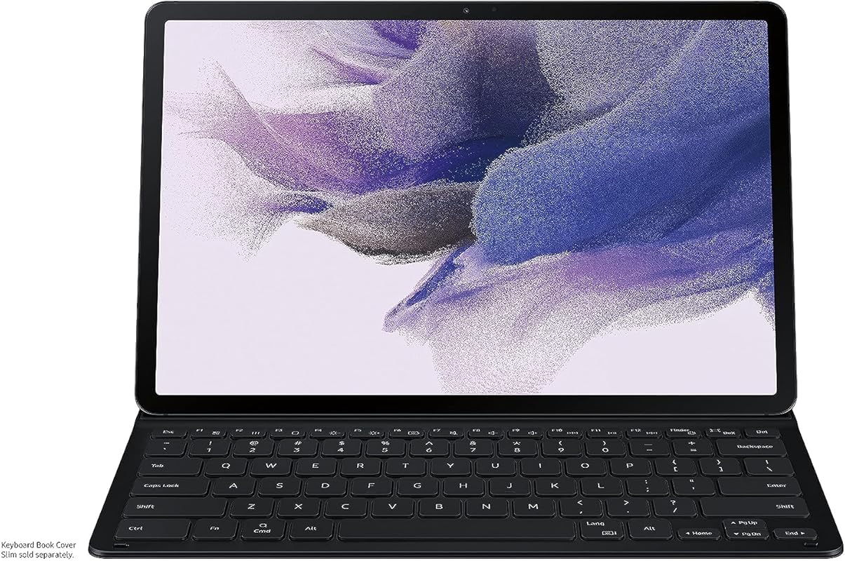 Slim Keyboard Cover for Samsung Galaxy Tab S8+ – Large Keys, S Pen Hol