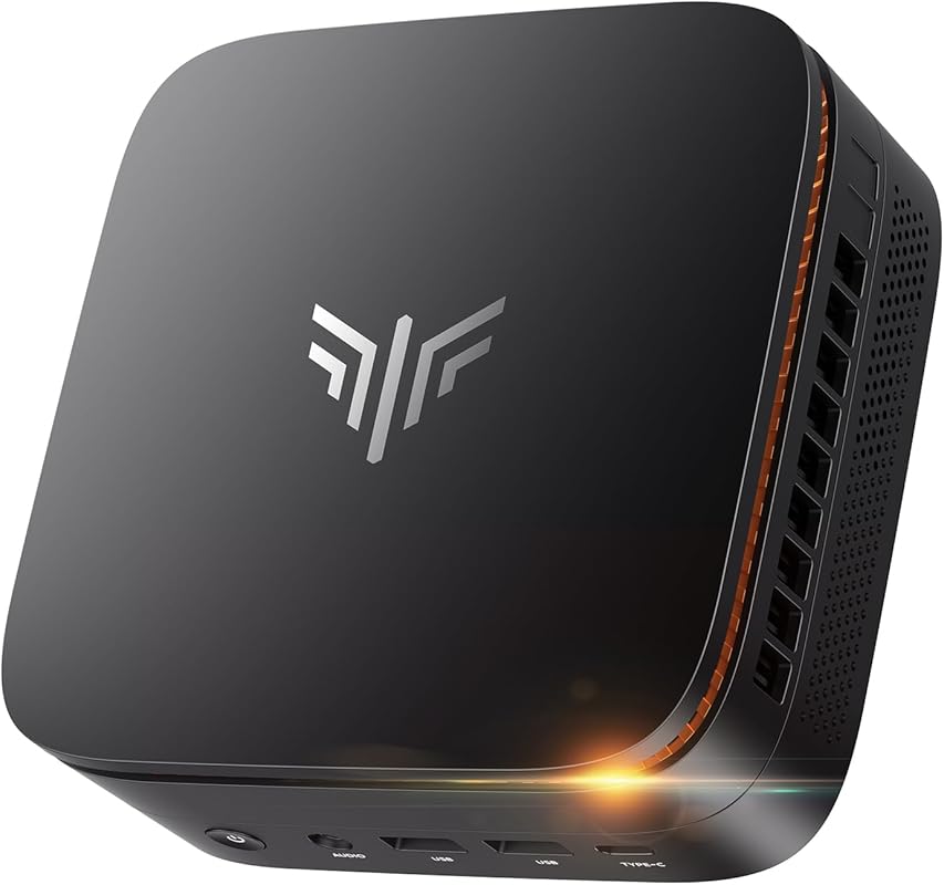KAMRUI Pinova P1 Mini PC Computer, AMD Ryzen 4300U Processor, 16GB DDR