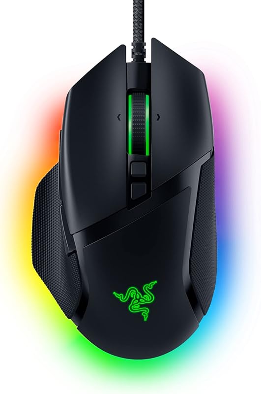 Razer Basilisk V3 Gaming Mouse – 26K DPI, 11 Programmable Buttons, Chr