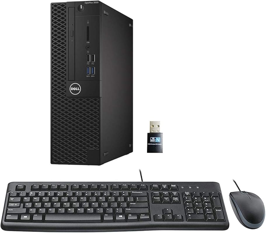 Dell Optiplex 3050 SFF Desktop Computer PC, Intel Quad Core i5