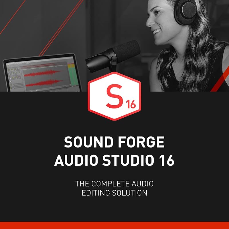 SOUND FORGE Audio Studio 16: Complete solution for recording, editing,