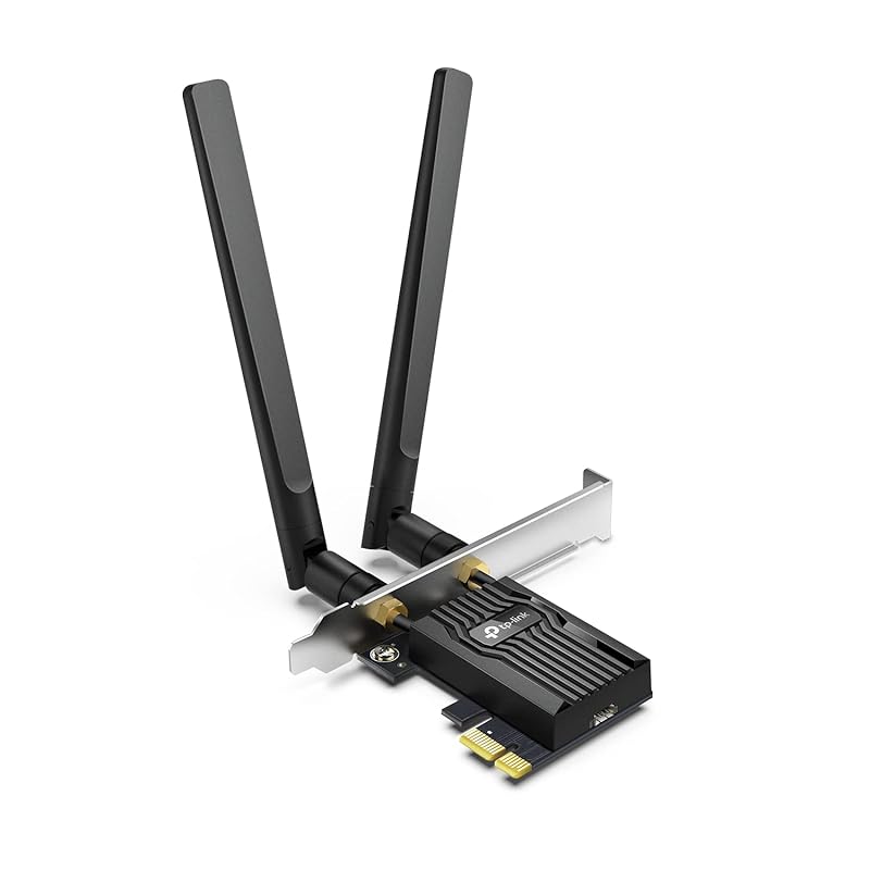 TP-Link Archer TX55E WiFi 6 PCIe Card for Desktop PC with Bluetooth 5.