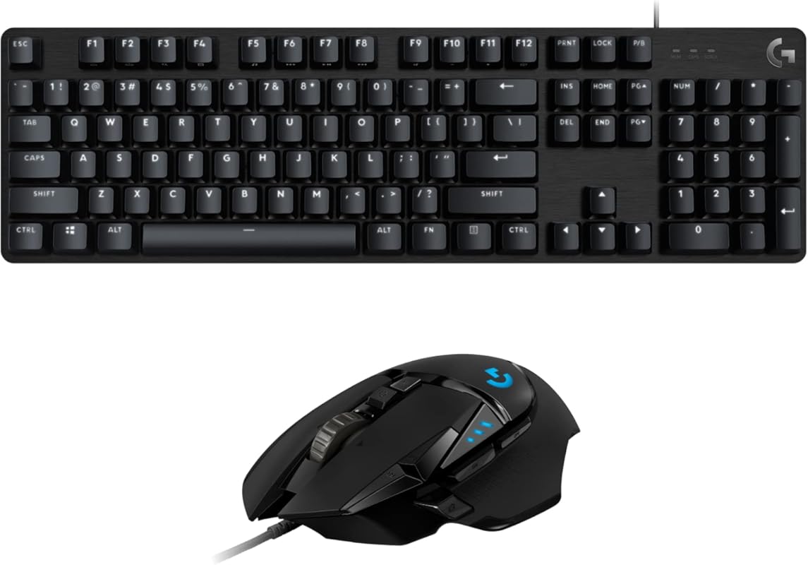 Logitech G413 SE Mechanical Gaming Keyboard and G502 HERO High Perform