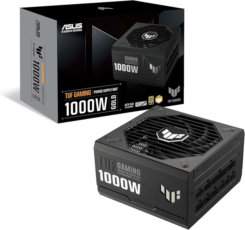 ASUS TUF Gaming 1000W Gold power supply with military-grade components