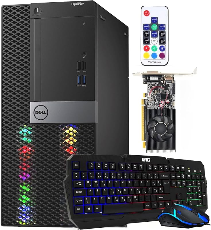 Dell RGB Gaming Tower Computer, Intel Core i7 6th Gen, GeForce GTX 105