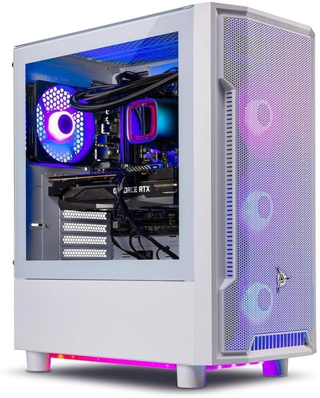 Skytech Archangel Gaming PC with Ryzen 7 5700X, RTX 4060, 1TB NVMe, an