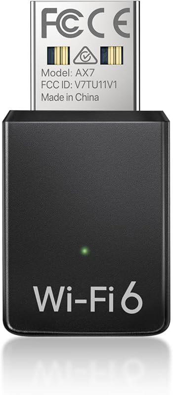 BrosTrend AX900 USB WiFi 6 Adapter for Desktop PC Laptop with Dual Ban