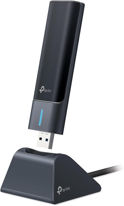 TP-Link Archer TXE50UH WiFi 6E USB Adapter for Desktop PC with Tri-Ban