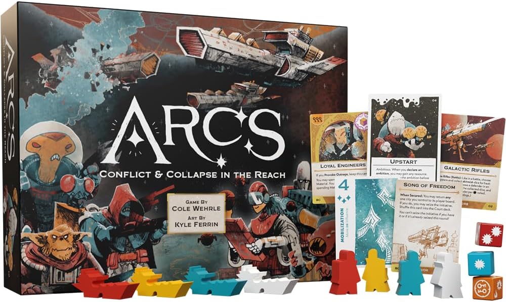 Arcs Board Game by Leder Games | Ages 14+ | 2