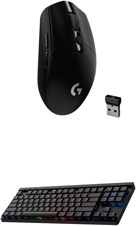 Logitech G305 Lightspeed Wireless Gaming Mouse + G515 TKL Wireless Gam