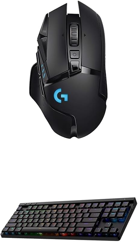 Logitech G502 Lightspeed Wireless Gaming Mouse and G515 TKL Wireless G