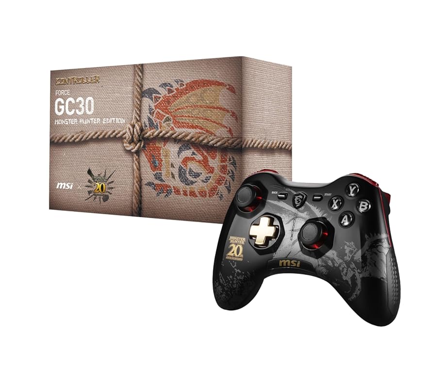 MSI Force GC30 wireless rechargeable PC controller with dual vibration