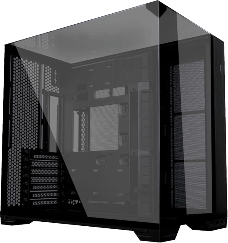 Lian Li O11 Vision Compact Black-Steel-Tempered Glass ATX Mid Tower Co
