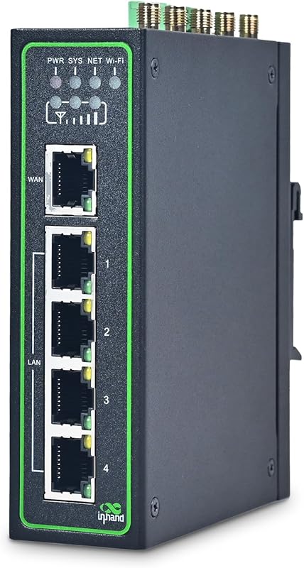 InHand IR315 LTE Router with VPN, GPS, Dual SIM, and Industrial Connec