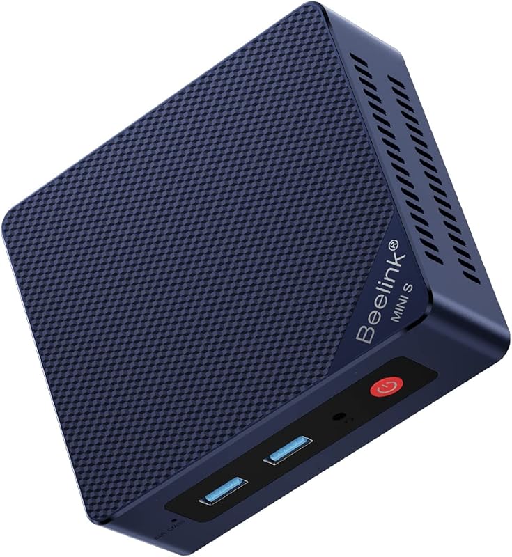 Beelink Mini S13 with Intel N150, 16GB RAM, 500GB SSD, Dual 4K HDMI, W