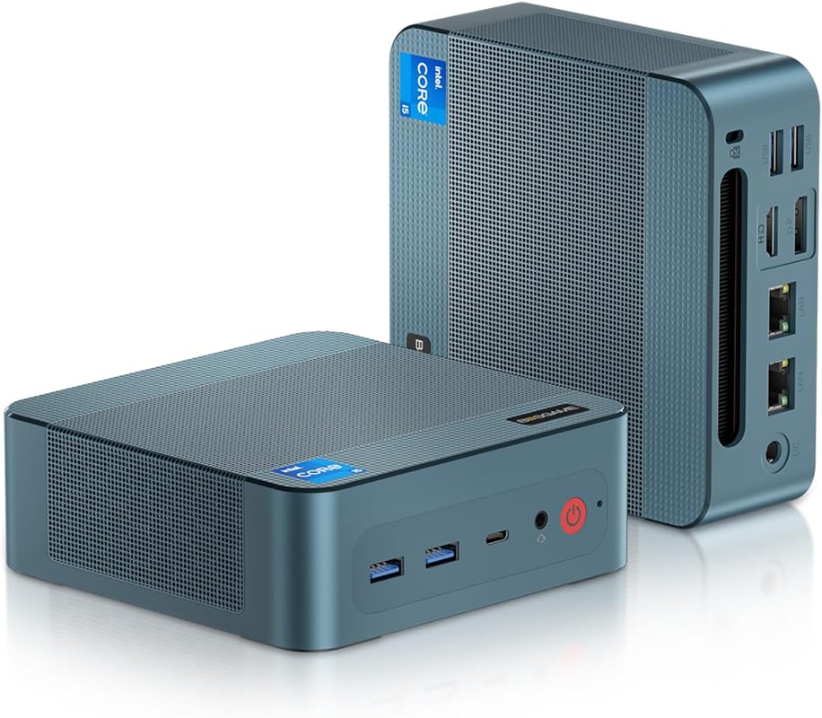 BOSGAME Mini PC with Intel Core i9-12900H, 32GB DDR5 RAM, 1TB SSD