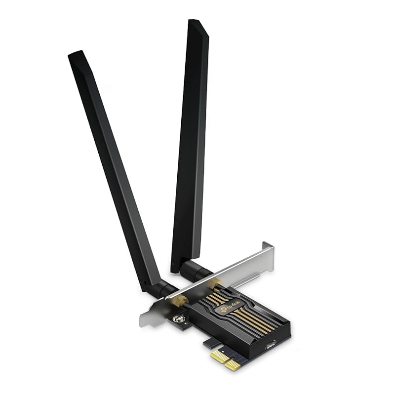 TP-Link WiFi 7 BE9300 PCIe Card for Desktop PC with Tri-Band and Bluet