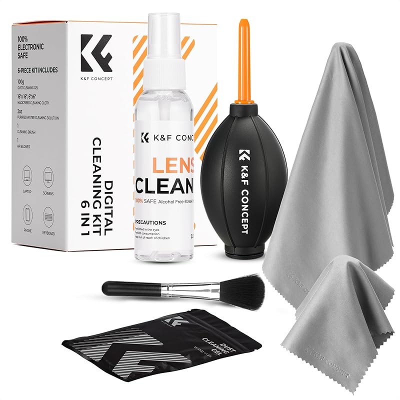 All-in-one laptop keyboard cleaner with gel and spray for Dell XPS and