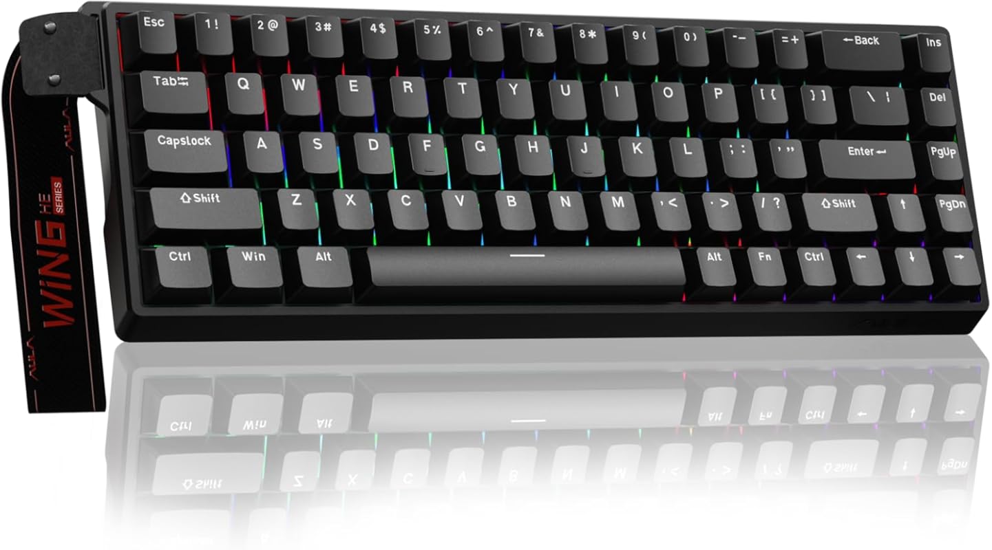 AULA WIN68 Hall Effect Mechanical Keyboard with Fast Trigger Mode and 