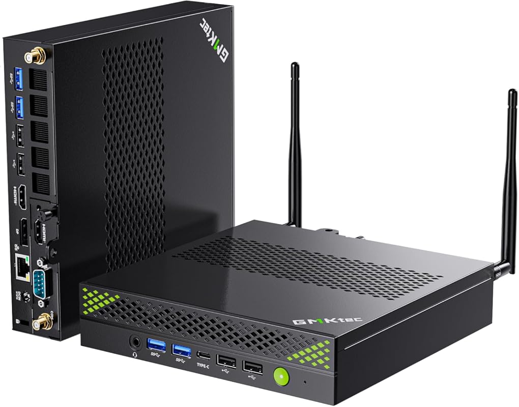 GMKtec Mini PC Workstation, Intel Core i9 13900HK up to 5.4GHz, Mini C