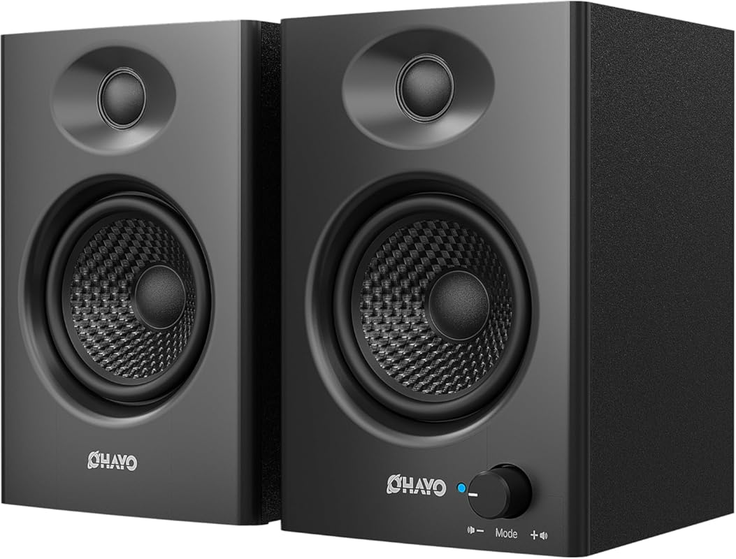 OHAYO 60W Computer Speakers – Bluetooth 5.3, Stereo, USB and 3.5mm Inp