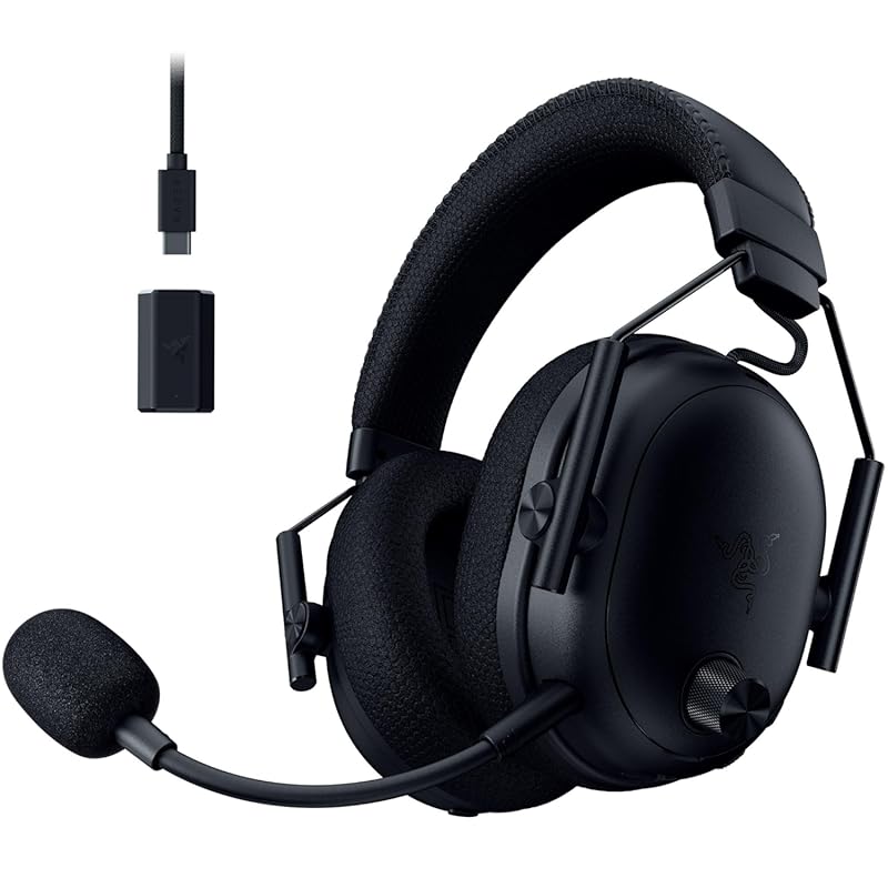 Razer BlackShark V3 Pro Wireless ANC Gaming Headset for PC: Full Band 