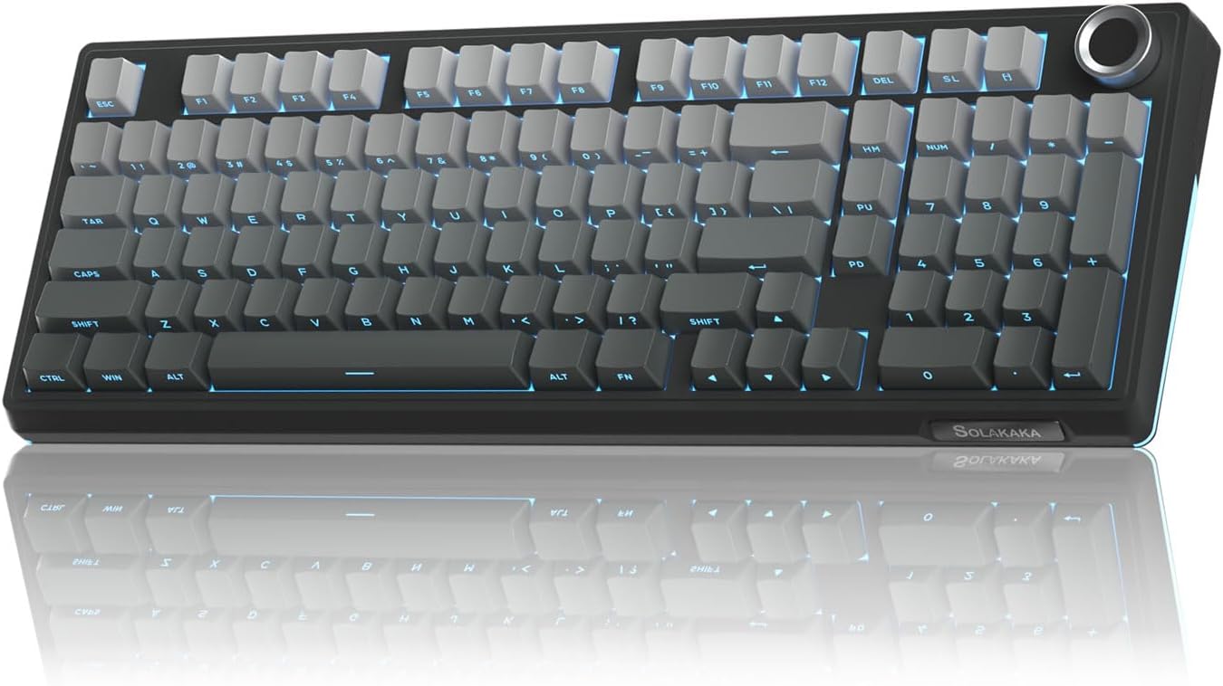 SOLAKAKA KI99 Pro 96% Wireless Mechanical Keyboard, RGB, Hot-Swappable