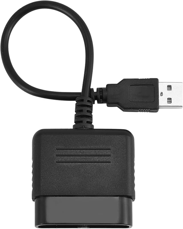 PS2 to USB Adapter with dual vibration support for PS2, PS3, and PC ga