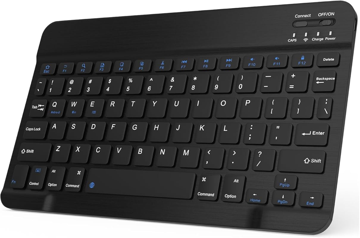 Bluetooth Keyboard Compatible with iPad 10th Generation, Rechargeable 