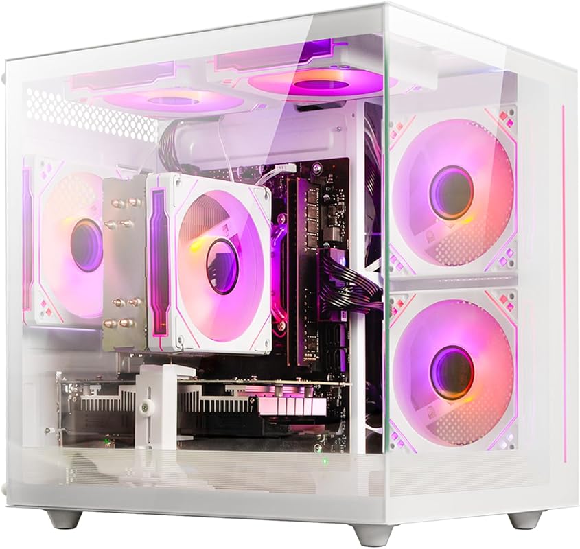 Prebuilt Gaming PC with Intel Core i5-12400F, RTX 3050, 32GB RAM, and 
