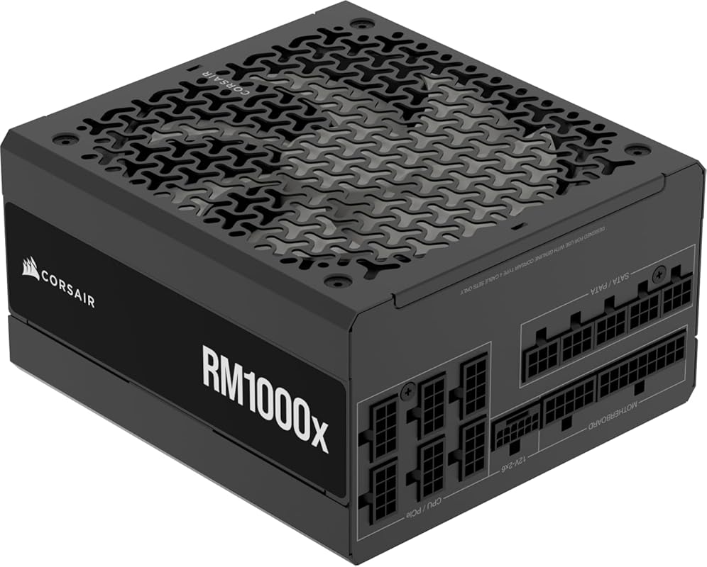 Corsair RM1000x 1000W fully modular power supply with PCIe 5.1 and low