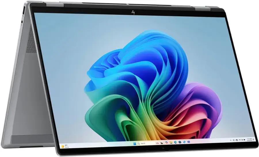 HP OmniBook X 2-in-1 Laptop with AMD Ryzen AI 5 340, 16GB RAM, 512GB S