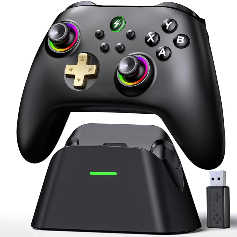 PC300 Wireless Pro Controller for PC with Hall Effect Joysticks and 10